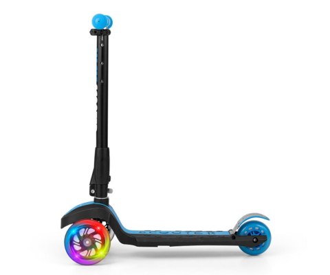 Hulajnoga Trójkolowa Scooter Magic Blue (1591, Milly Mally) LED