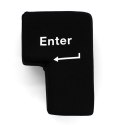 Poduszka antystresowa klawisz Enter XL na biurko do uderzania USB