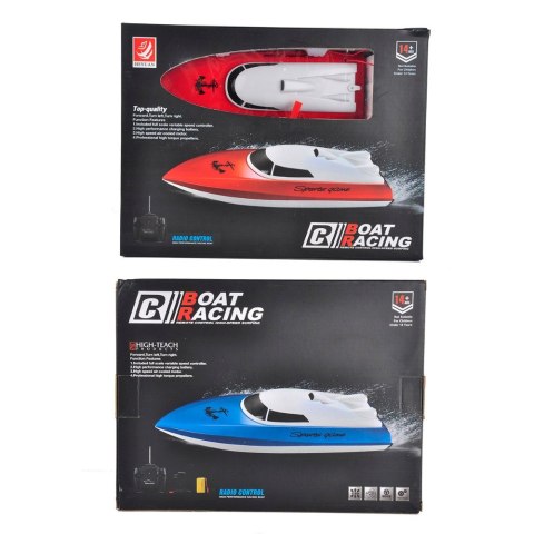 Łódź zdalnie sterowana na pilota RC 4CH mini CP802 czerwona