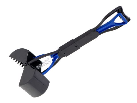 Łopatka do zbierania odchodów kupozbieracz niebieski