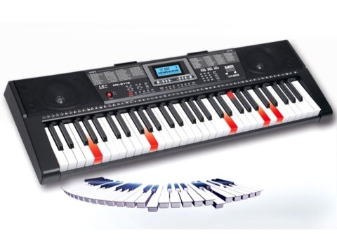 Keyboard MK-2115 Organy, 61 Klawiszy, Zasilacz, Podświetlane Klawisze Keyboard MK-2115 Organy, 61 Klawiszy, Zasilacz, Podświetlane Klawisze