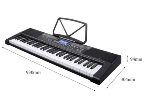 Keyboard MK-2115 Organy, 61 Klawiszy, Zasilacz, Podświetlane Klawisze Keyboard MK-2115 Organy, 61 Klawiszy, Zasilacz, Podświetlane Klawisze