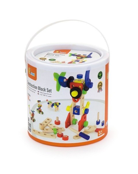 VIGA 50382 KLOCKI KONSTRUKCYJNE 68 ELEMENTÓW (0890, Viga)