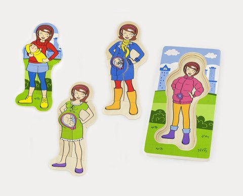 VIGA 50405 PUZZLE - JAK ROŚNIE DZIDZIUŚ (1822, Viga)