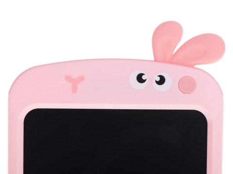 Tablet graficzny do rysowania dla dzieci znikopis tablica ekran LCD 8,5' królik róż