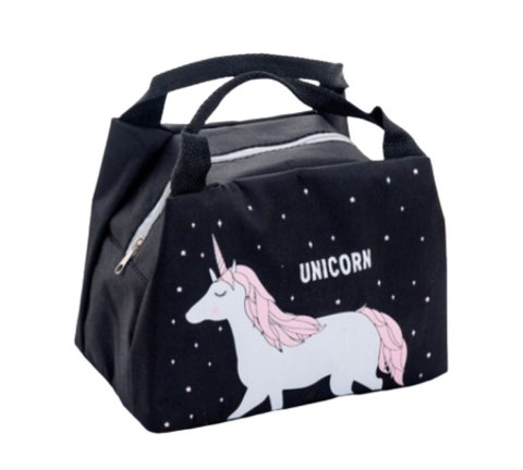 Torba termiczna na lunch jedzenie śniadaniowa izolacyjna jednorożec