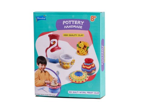 Glina rzeźbiarska masa do modelowania zapas do koła garncarskiego 1200g