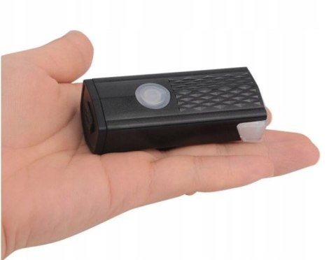 Lampka rowerowa LED RALLEX zestaw tył-przód na rower kierownicę USB