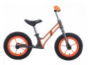 Rowerek biegowy Leo (pompowane koła 12", wiek 3+, kierownica na łożysku) - pomarańczowy
