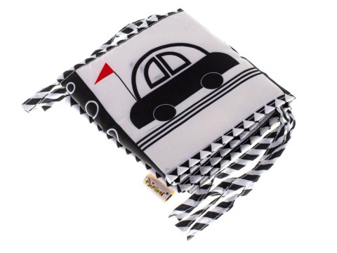 Ochraniacz do łóżeczka mata sensoryczna książeczka książka kontrastowa miękka