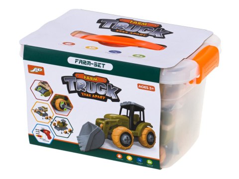 Farma traktor maszyny rolnicze ciągnik do skręcania zwierzęta wkrętarka