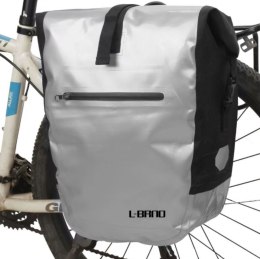 L-BRNO Torba rowerowa sakwa na bagażnik wodoodporna boczna torba na rower pojemna 23l