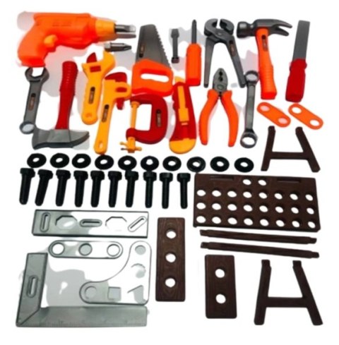 Narzędzia dla dzieci warsztat z narzędziami 48 elementów