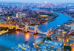 CASTORLAND Puzzle 1000 elementów Aerial View of London - Widok z lotu ptaka na Londyn 68x47cm