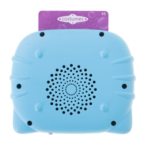 Nauka języka angielskiego czytnik kart do nauki słówek fiszki niebieski