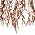 Włosy syntetyczne do wplatania warkoczyków afroloki 60cm brąz