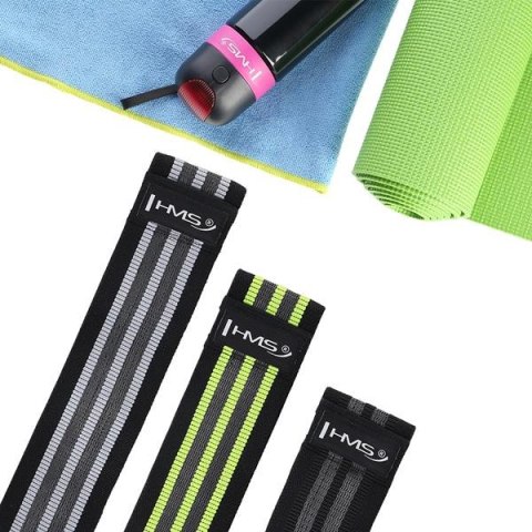 HB20 SET 3w1 GUMY DO ĆWICZEŃ HIP BAND HMS