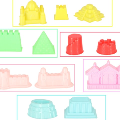 Akcesoria do piasku zabawki foremki łopatki 28 elementów