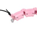 HHW02 HULA HOP LIGHT PINK Z WYPUSTKAMI I OBCIĄŻNIKIEM HMS