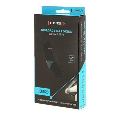 LO1525 ŚCIĄGACZ NA ŁOKIEĆ TURKUSOWO-CZARNY ROZM.S HMS