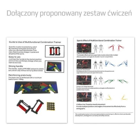 PU10 RED WIELOFUNKCYJNA DESKA DO POMPEK HMS