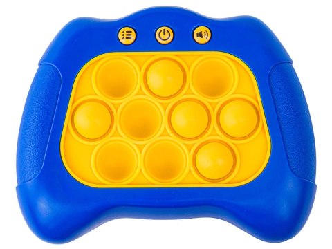 Zabawka Gra Elektroniczna Antystresowa Pop IT Sensoryczna, Wypychanka, Pad, Kontroler GRANATOWY