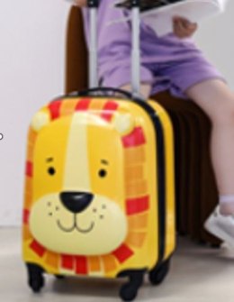 Walizka podróżna dla dzieci bagaż podręczny na kółkach lew