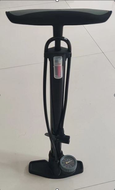 Pompka rowerowa RALLEX podłogowa nożna uniwersalna z manometrem 11bar