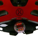 MTW01 LED KASK CZERWONY ROZM. S (44-50 cm) NILS EXTREME