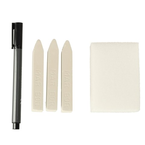 Tablica magnetyczna kredowa dwustronna drewniana liczydło papier 45x40x100cm