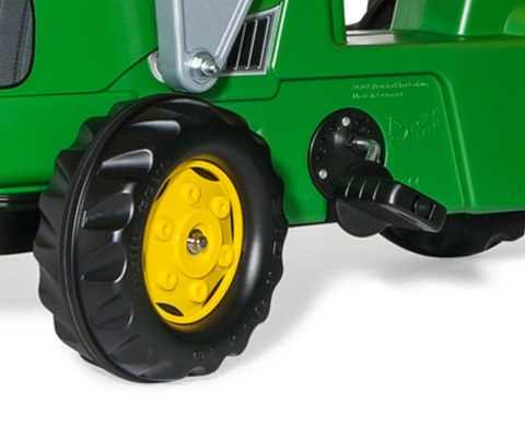 Rolly Toys 023110 Traktor Rolly Kid John Deere z łyżką i przyczepą Rolly Toys 023110 Traktor Rolly Kid John Deere z łyżką i przyczepą