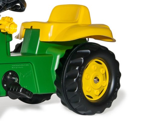 Rolly Toys 023110 Traktor Rolly Kid John Deere z łyżką i przyczepą Rolly Toys 023110 Traktor Rolly Kid John Deere z łyżką i przyczepą