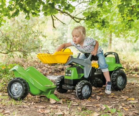 Rolly Toys 023196 Traktor Rolly Kid Deutz Fahir 5115G TB z łyżka i przyczepą Rolly Toys 023196 Traktor Rolly Kid Deutz Fahir 5115G TB z łyżka i przyczepą