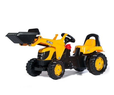 Rolly Toys 023837 Traktor Rolly Kid JCB z łyżką i przyczepą Rolly Toys 023837 Traktor Rolly Kid JCB z łyżką i przyczepą
