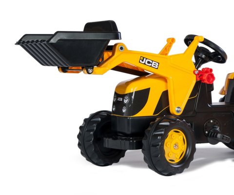Rolly Toys 023837 Traktor Rolly Kid JCB z łyżką i przyczepą Rolly Toys 023837 Traktor Rolly Kid JCB z łyżką i przyczepą