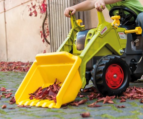 Rolly Toys 025077 Traktor Rolly Kid Claas Elioz z łyżką Rolly Toys 025077 Traktor Rolly Kid Claas Elioz z łyżką