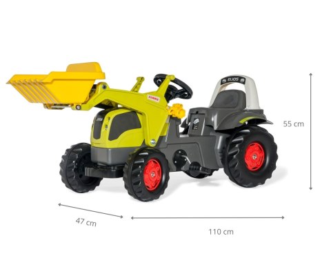 Rolly Toys 025077 Traktor Rolly Kid Claas Elioz z łyżką Rolly Toys 025077 Traktor Rolly Kid Claas Elioz z łyżką