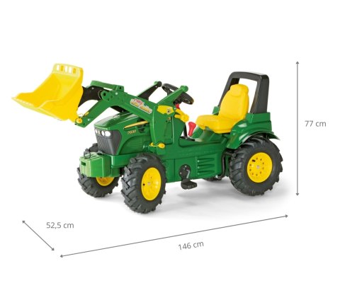 Rolly Toys 710126 Traktor Rolly Farmtrac John Deere z łyżką i pompowanymi kołami Rolly Toys 710126 Traktor Rolly Farmtrac John Deere z łyżką i pompowanymi kołami