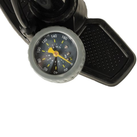 Pompka rowerowa RALLEX podłogowa nożna uniwersalna z manometrem 11bar