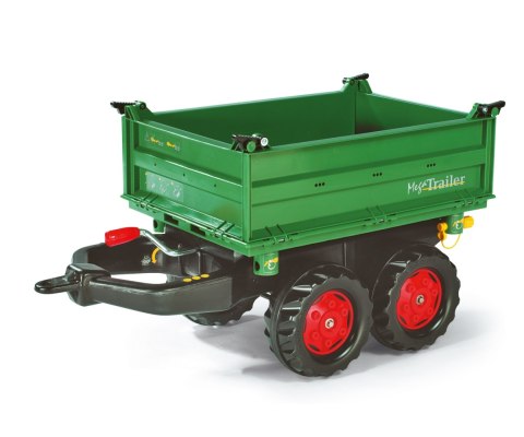 Rolly Toys 122202 Przyczepa Rolly - Mega Trailer Ciemno Zielona Koła 2-osie Rolly Toys 122202 Przyczepa Rolly - Mega Trailer Ciemno Zielona Koła 2-osie