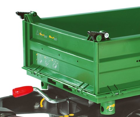 Rolly Toys 122202 Przyczepa Rolly - Mega Trailer Ciemno Zielona Koła 2-osie Rolly Toys 122202 Przyczepa Rolly - Mega Trailer Ciemno Zielona Koła 2-osie
