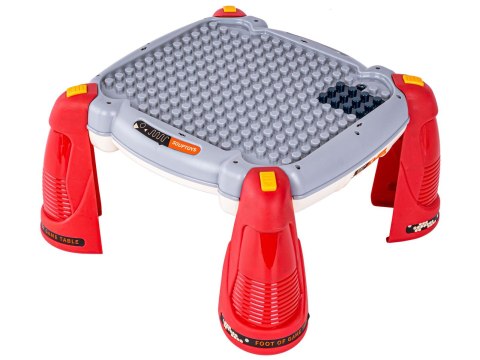 Edukacyjny Interaktywny Stolik Dla Dzieci 2W1 KOSMOS Projektor Czerwony