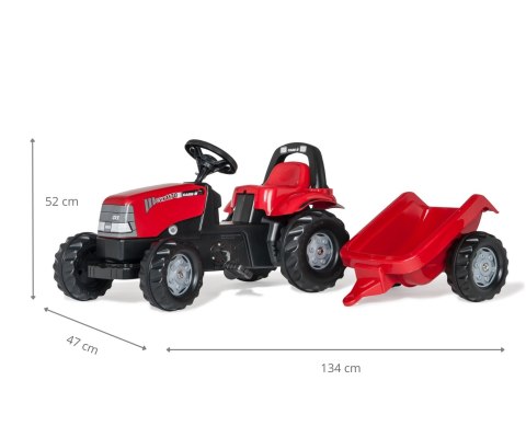 Rolly Toys 012411 Traktor Rolly Kid Case 1170 CVX z przyczepą Rolly Toys 012411 Traktor Rolly Kid Case 1170 CVX z przyczepą