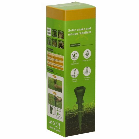 Odstraszacz solarny na krety nornice węże przeciwko kretom gryzoniom 2 szt.