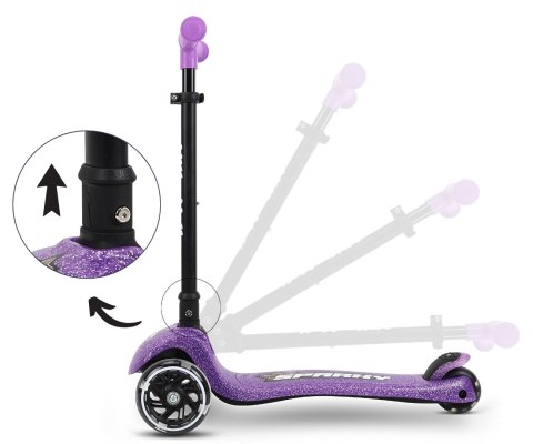 Milly Mally Scooter Sparky Violet