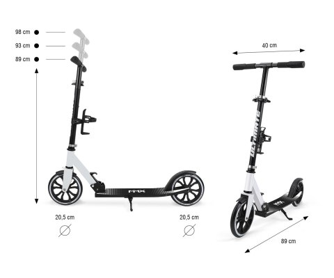 Milly Mally Scooter Ultimate White