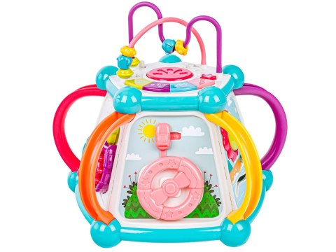 Multikostka Kostka Bryła Piramida Edukacyjna Sensoryczna zabawka dla malucha 7w1