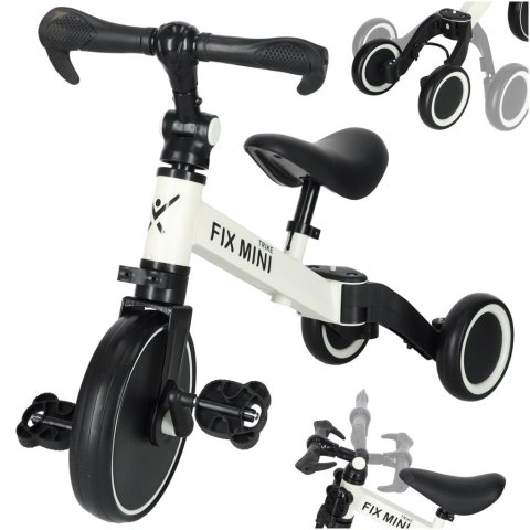 Rowerek biegowy Trike Fix Mini rower wielofunkcyjny 3w1 biały