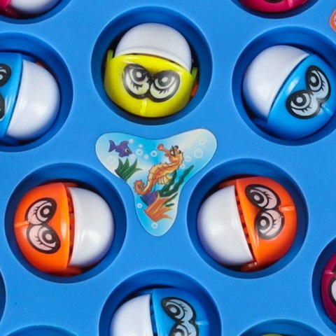 Gra zręcznościowa rodzinna rybki łowienie 15 rybek + 4 wędki