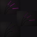 Lampa do roślin LED uprawy wzrostu panel 3 żarówki
